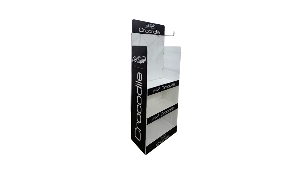Low-cost point-of-purchase display
